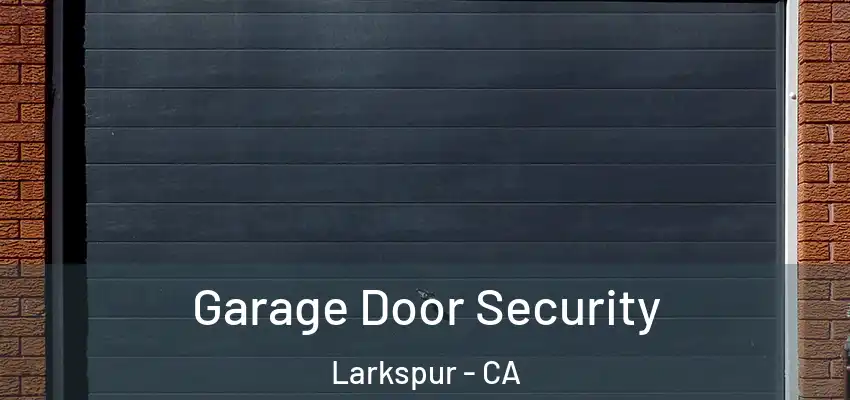  Garage Door Security Larkspur - CA