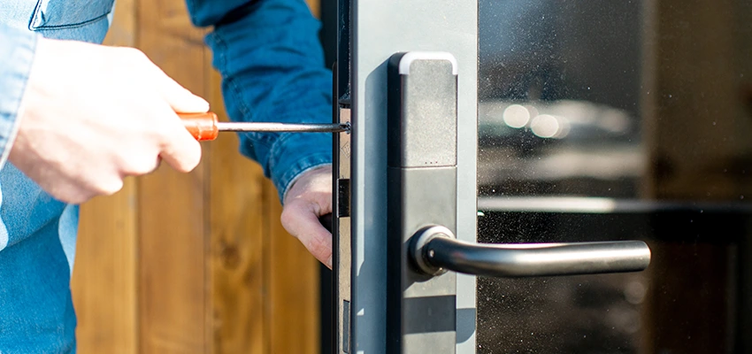 Aluminium Door Lock Replacement in Larkspur, California