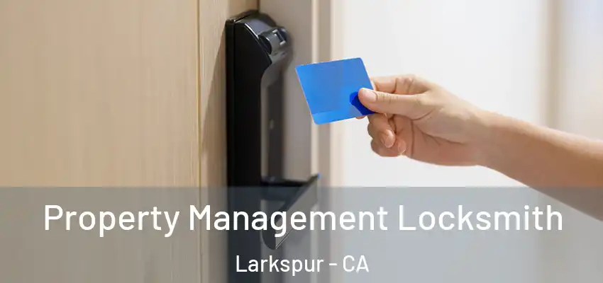  Property Management Locksmith Larkspur - CA